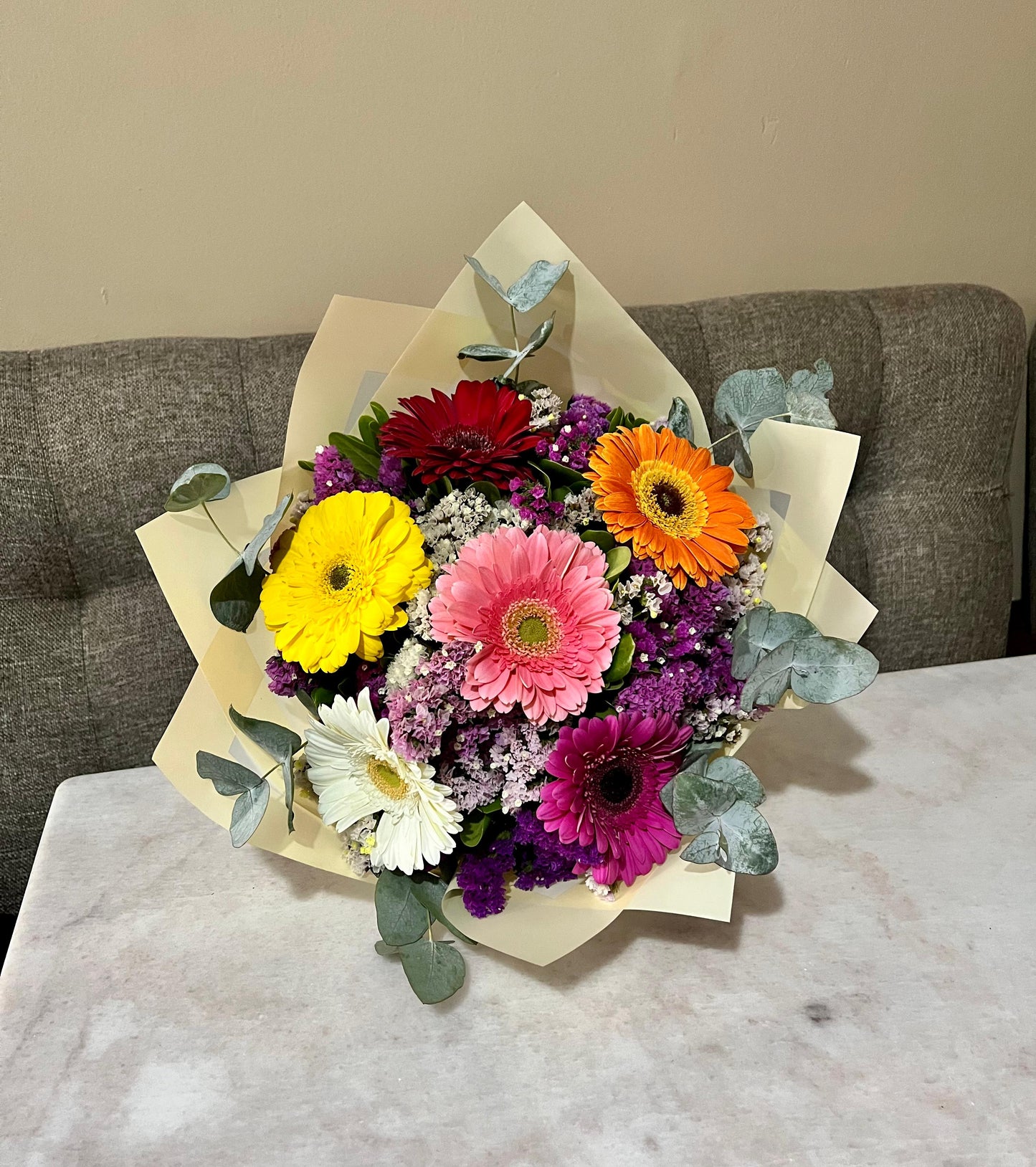 Ramo alegria en gerberas