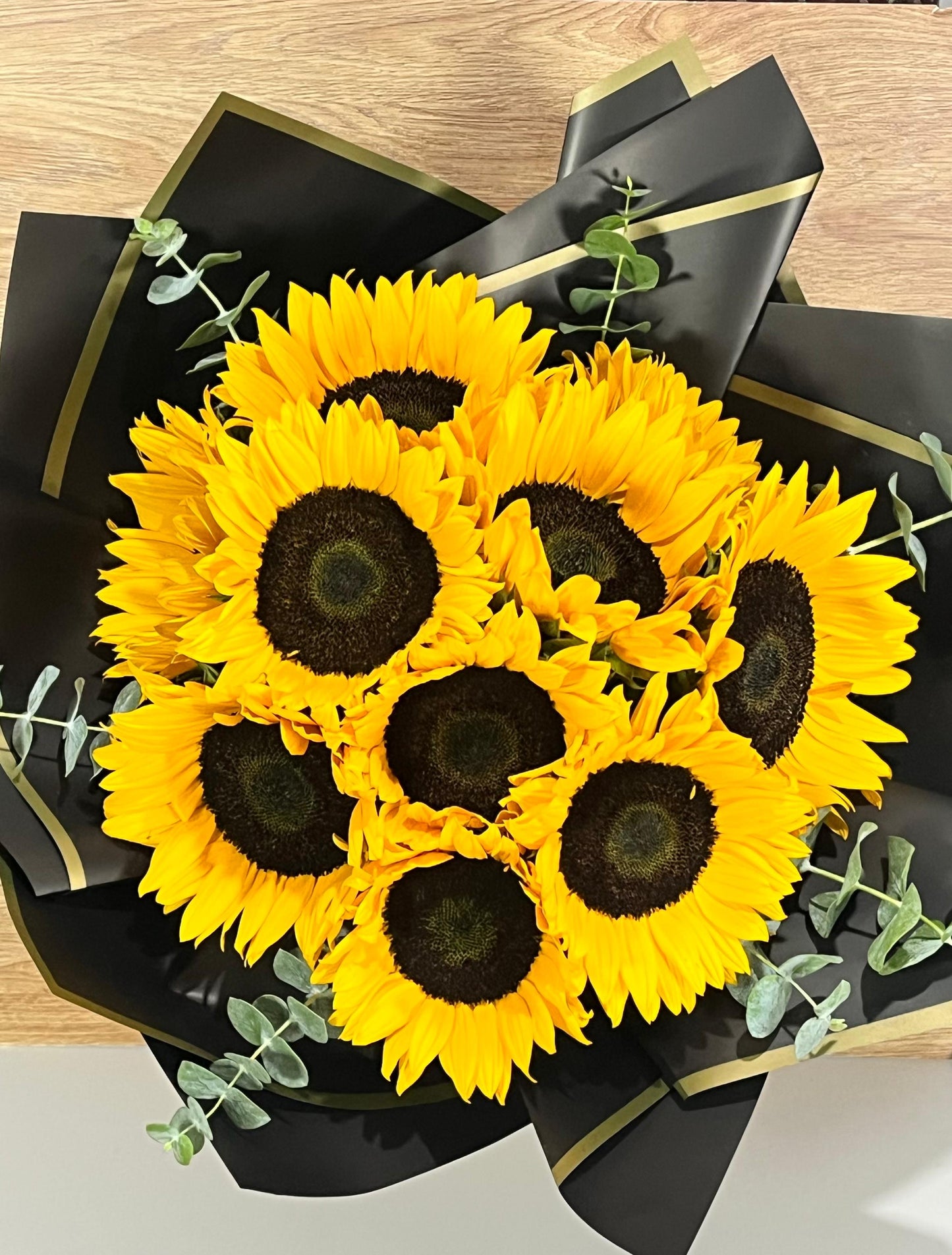 Ramo de girasoles