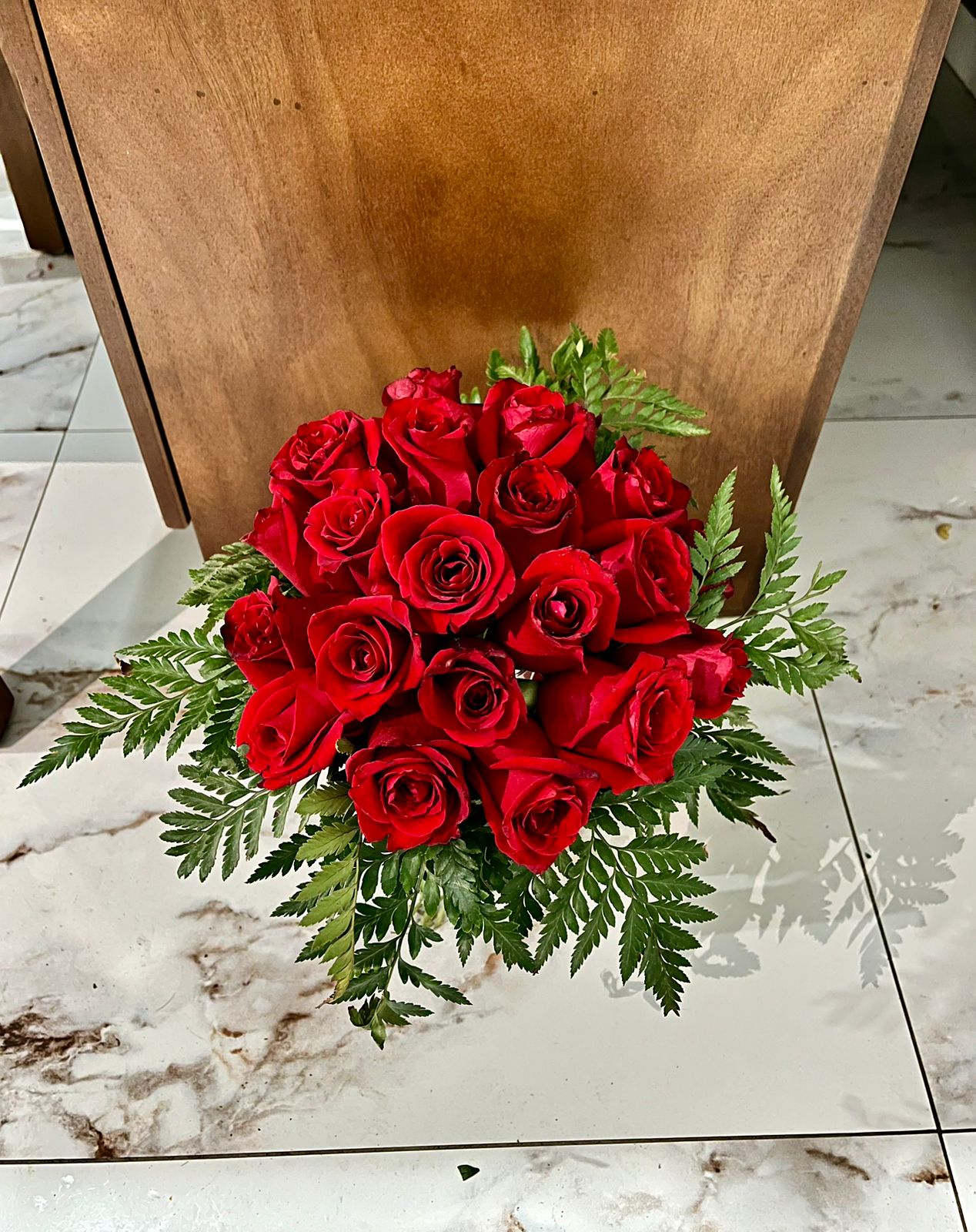 Arreglo rosas rojas