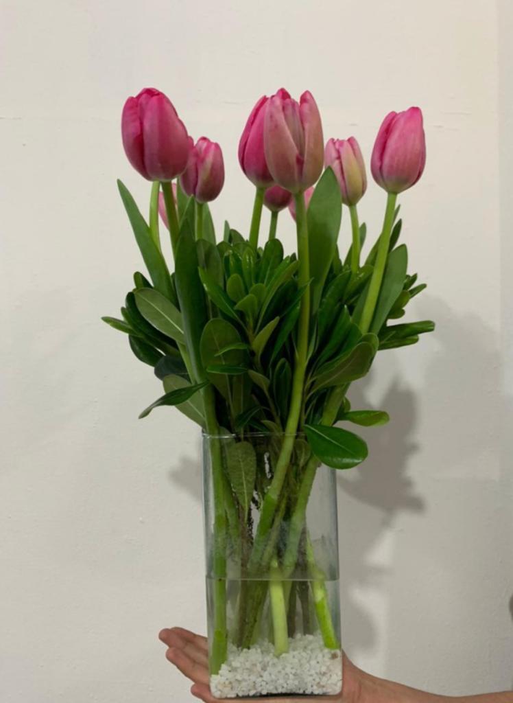 Arreglo tulipan Barcelona
