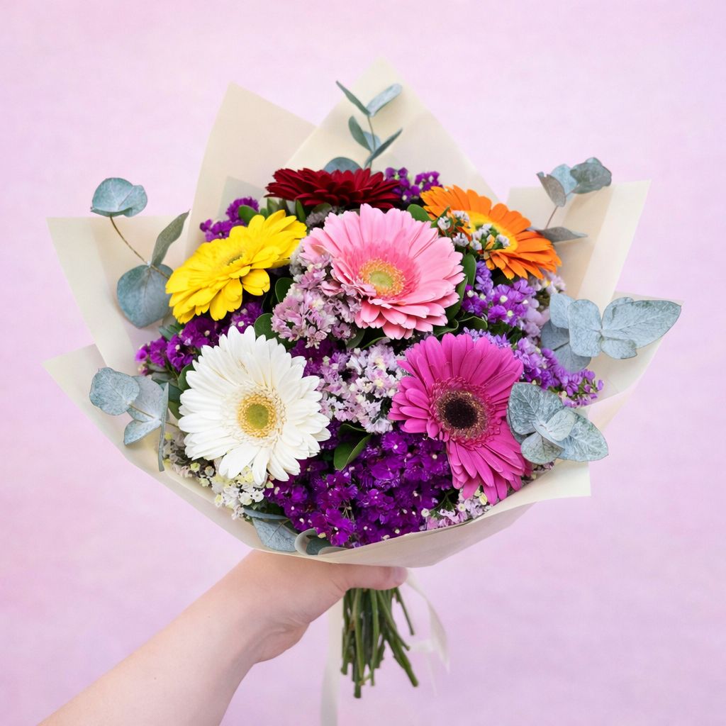 Ramo alegria en gerberas