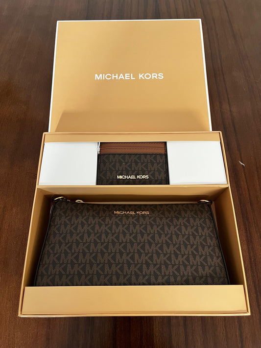 Set Michael Kors –Bolsa + Tarjetero